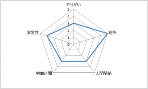 成功の五角形 自己評価