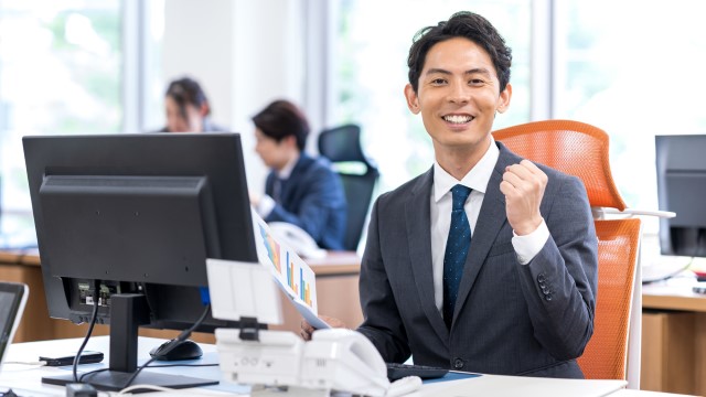 仕事をがんばる