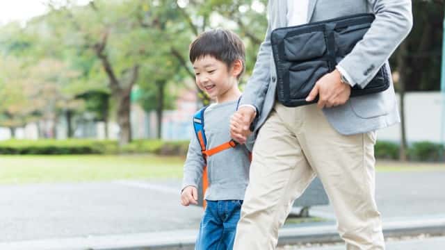 通勤時に子どもの送り迎え