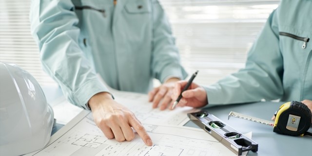 空港で働く施工管理